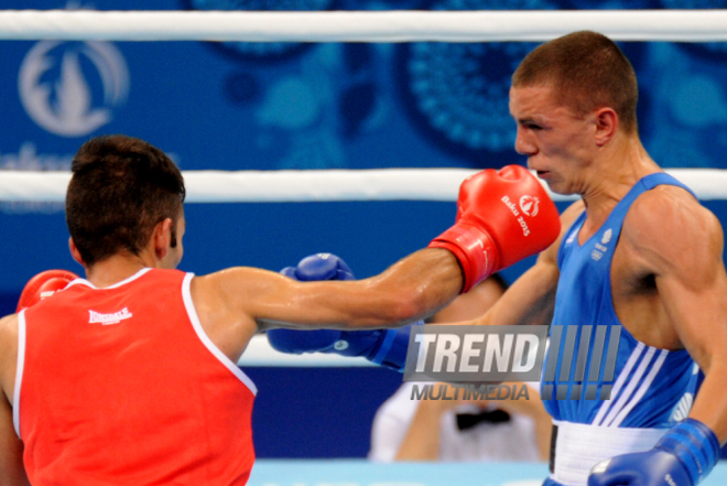 Bakı 2015: Kişilər arasında boks yarışının üçüncü gününə start verilib. Azərbaycan, 18 iyun 2015